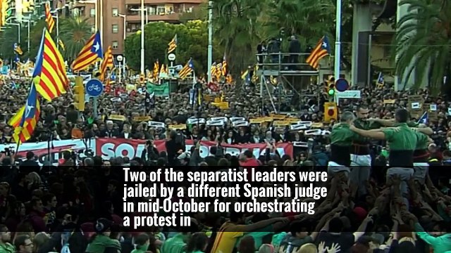 Judge Frees Some Jailed Catalan Separatists, but Holds Others