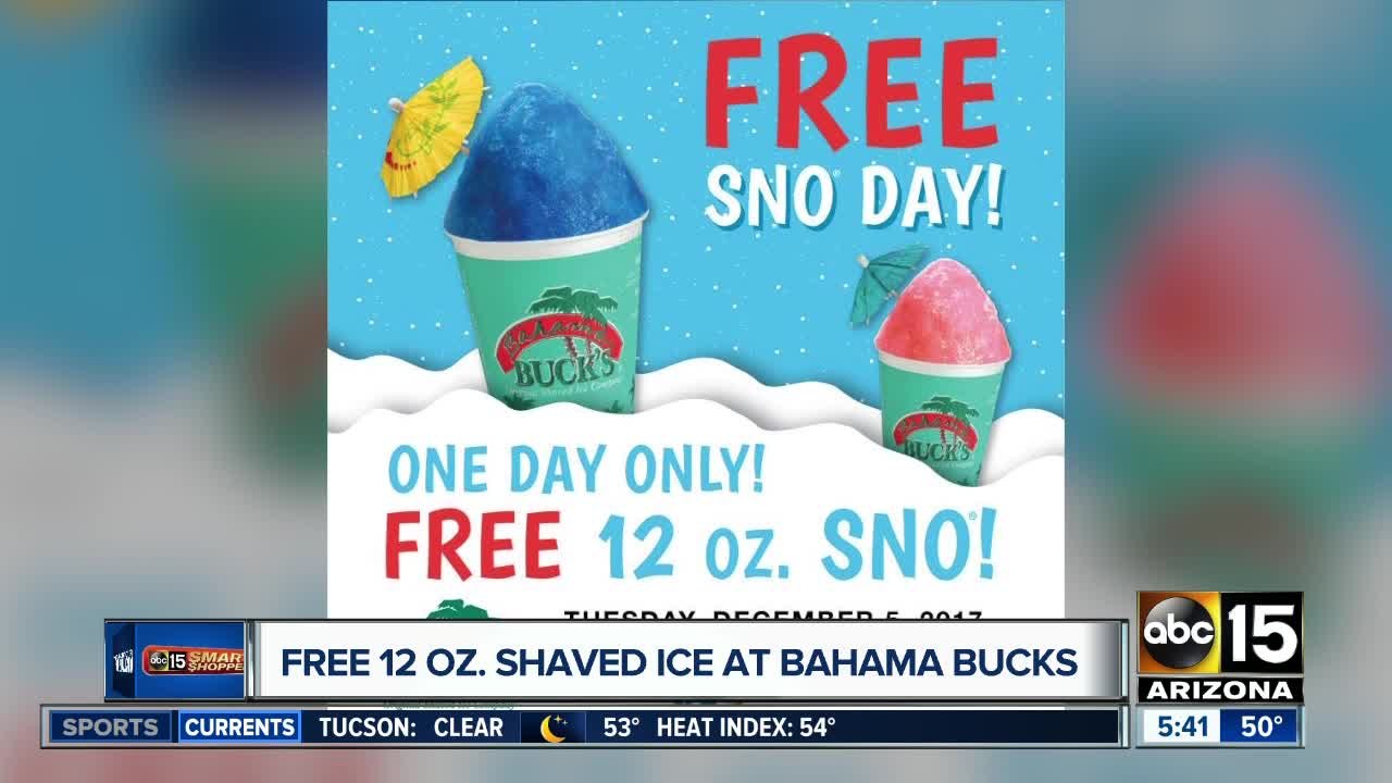 "Free Sno Day" at Bahama Buck's! video Dailymotion