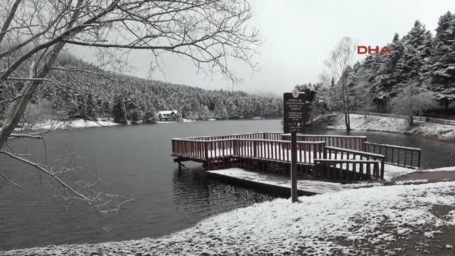 Bolu Gölcük'te Kar Güzelliği