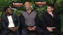 Entrevista a los actores de Jumanji: Bienvenidos a la Jungla