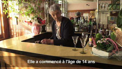 À 100 ans, Marie-Lou tient toujours son bar