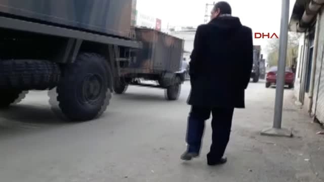 Kilis Suriye Sınırındaki Kilis'e Askeri Sevkiyat