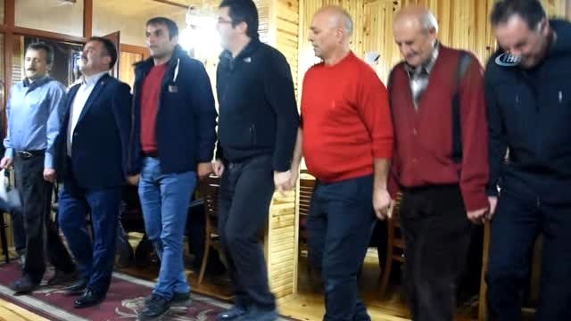 İşçisiyle Horon, Korumasıyla Giresun Karşılaması Oynadı