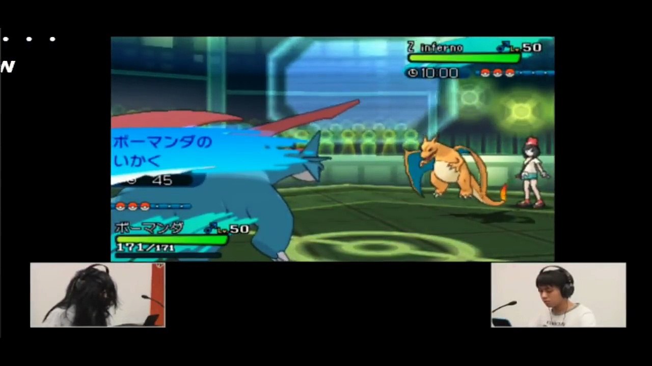 『ポケットモンスター サン・ムーン』シングルバトル ゲーム実況者最強決定戦【A】第二試合