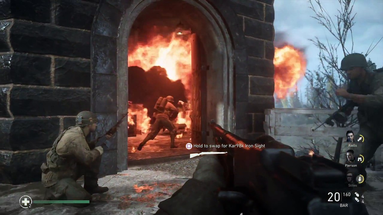 Call of Duty WWII PS4 Gameplay 11 The Rhine 1080p