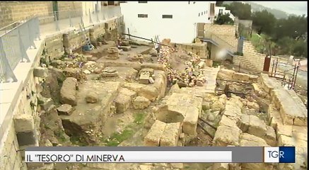 Puglia: ritrovato a Castro l'altare della Dea Minerva
