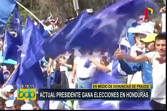 Honduras: actual presidente gana elecciones en medio de denuncias de fraude