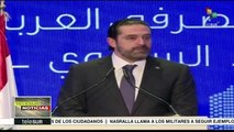 Gobierno libanés celebra su primera reunión tras la renuncia de Hariri