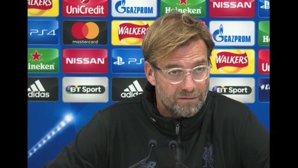 Klopp's LFC v Spartak Moscow Press Conference
