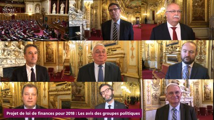 [Projet de loi de finances pour 2018] L'avis des groupes politiques sur la première partie du texte