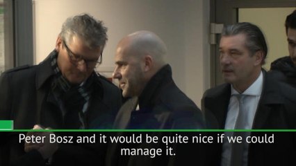 Dortmund CEO Watzke backs Bosz to turn things around