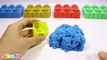 DIY Kinetic Sand Rainbow Numbers 1-10 Lego Peppa Pig Paw Patrol Play Doh - Learn Colors For Kids