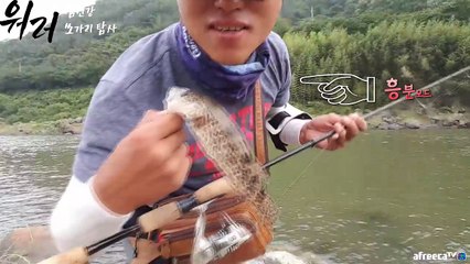 [워러]의 루어낚시 구경한번 와보세요 섬진강 쏘가리 탐사!!