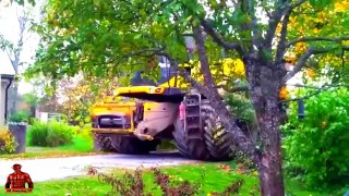 awesome big extreme modern machines tractors of agriculture equipment machine compilation
