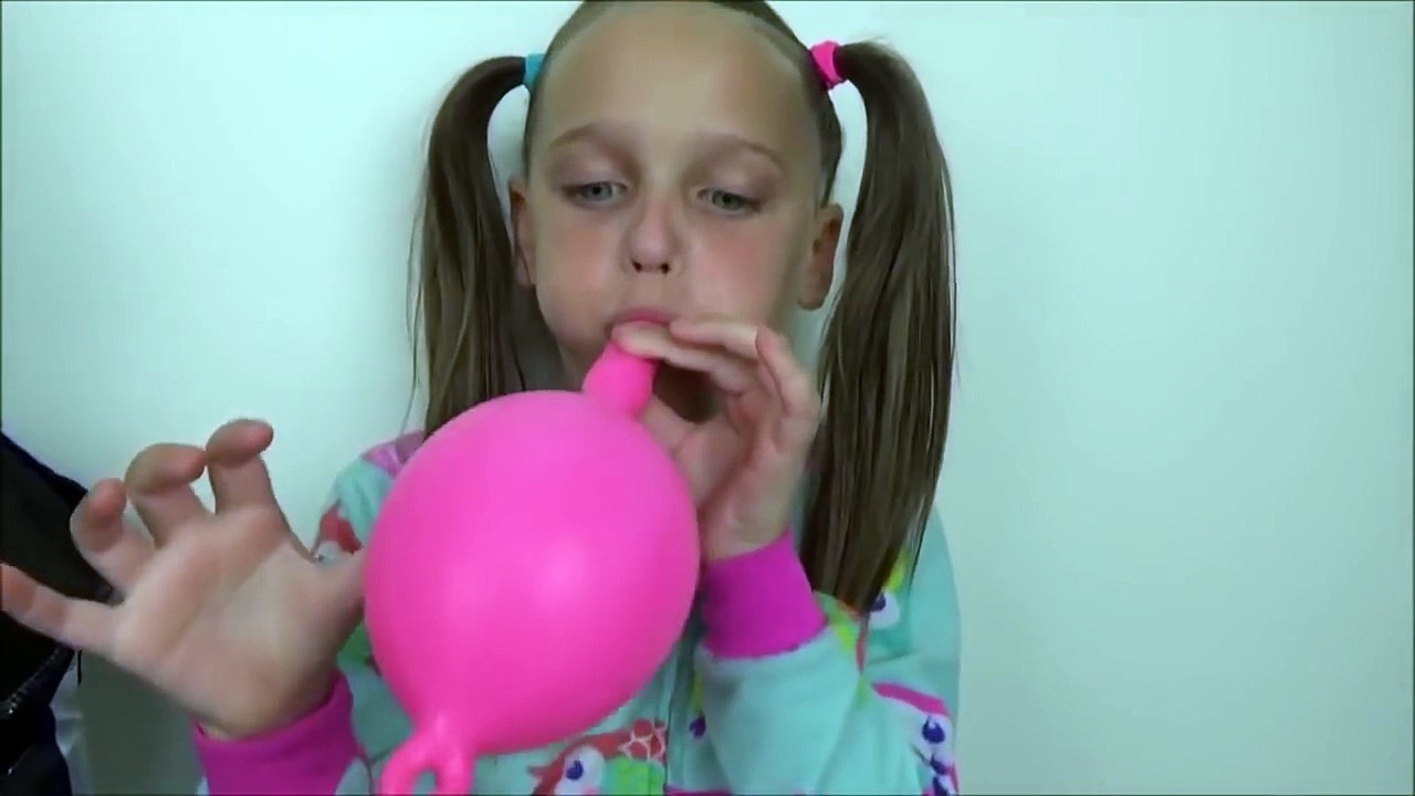 Toy Freaks - Freak Family Vlogs - Bad Baby Good Clown Baby Annabelle Learning Colors Pink Blue Toys Surprise Eggs Cryin