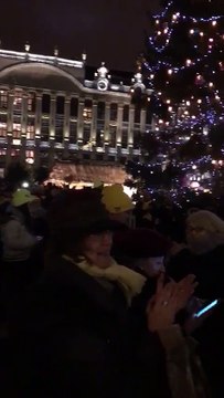 Concentració i crits de 'Llibertat' a Brussel·les