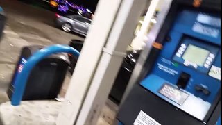 Rich nice lady at Valero gas station hangs out with the bums