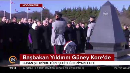 Başbakan Yıldırım Güney Kore'de