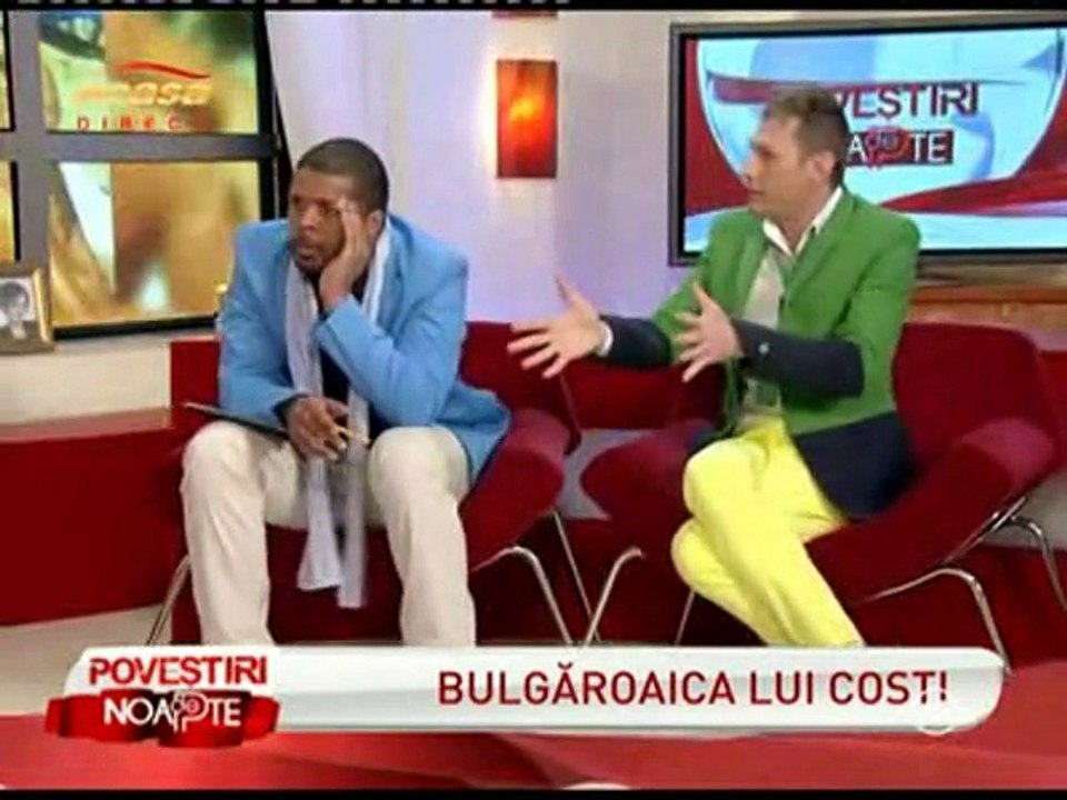 Андреа и Кости / интервю в румънско тв шоу
