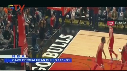 Cavs Permalukan Bulls 113-91 di Laga NBA