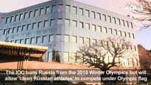 Russia ban from Games, athletes to compete under Olympic flag