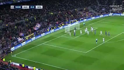 Alcacer Paco Goal HD - Barcelona	1-0	Sporting 05.12.2017