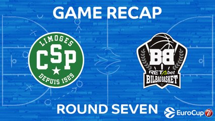 Highlights: Limoges CSP - RETAbet Bilbao
