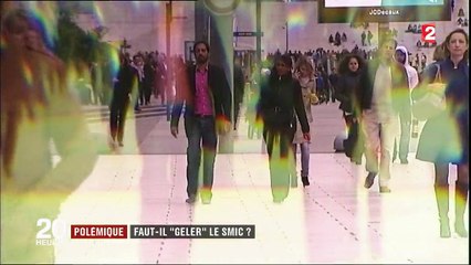 SMIC : vers un gel du salaire minimum ?