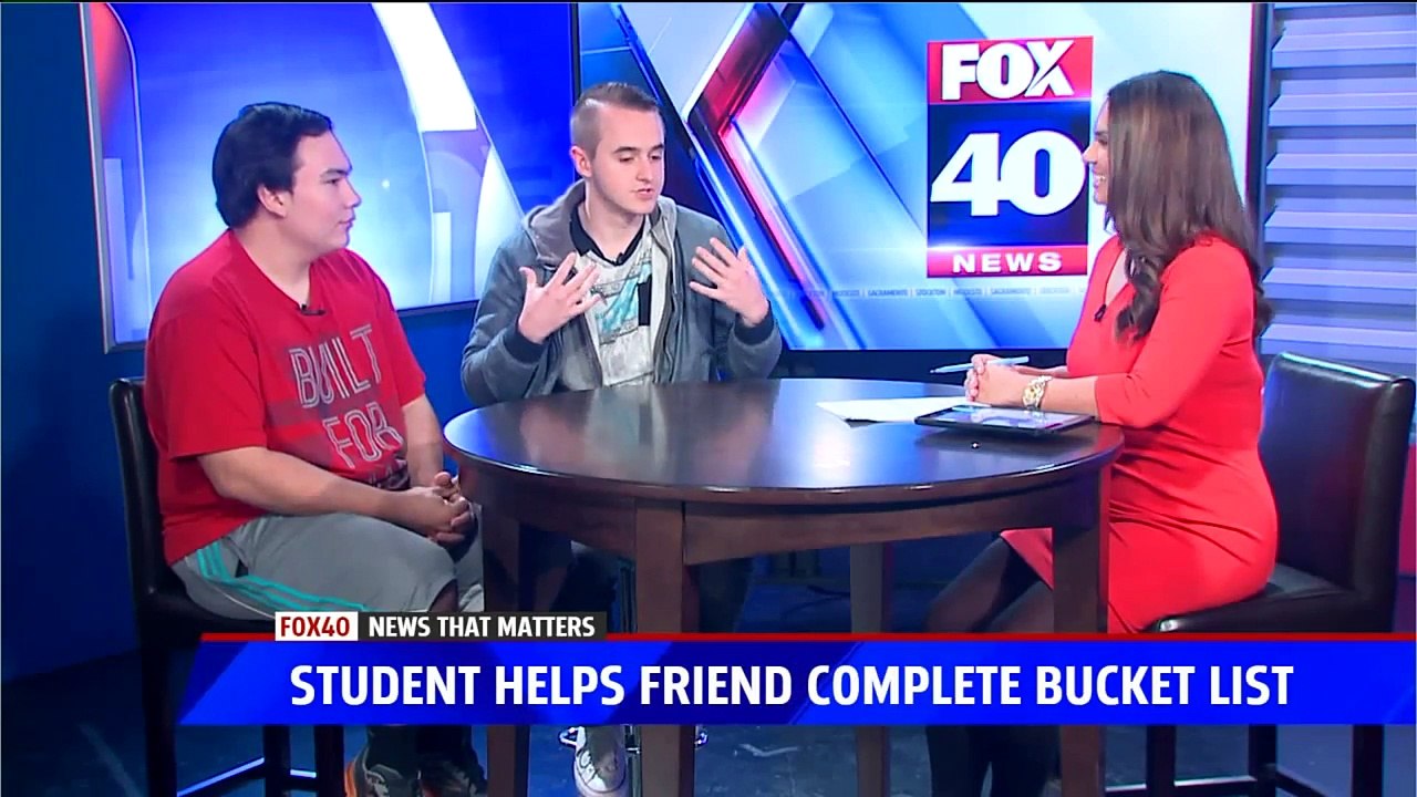 Student Helps Friend Complete Bucket List after...