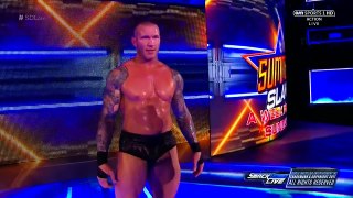 WWE SMACKDOWN 랜디오턴의 어마어마한 반격! 그리고 어마어마한 킥!