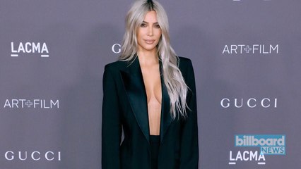Swifties Go After Kim Kardashian After She Posts Taylor Swift "Famous" Figure From Kanye's Exhibit | Billboard News