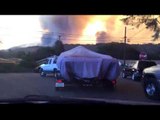Timelapse Captures California Residents Evacuating Oxnard During Thomas Fire