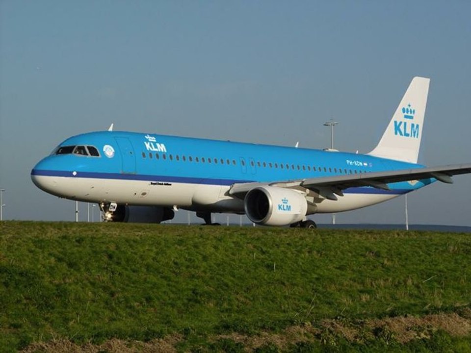 klm  a320 vegas  a  alemania 9-8-2017 noche y dia