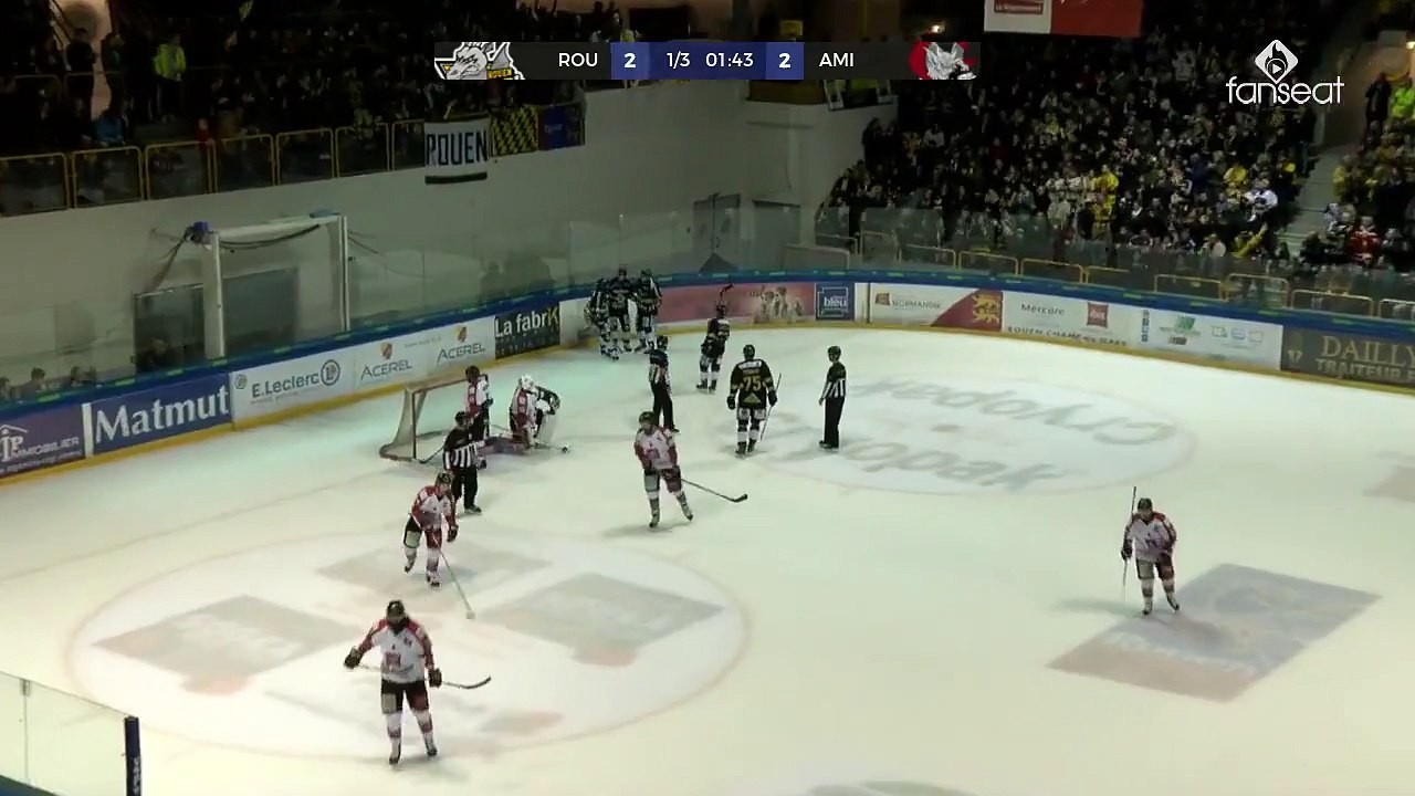SLM - J26 : ROUEN - AMIENS : 5-4 (PRLG) LES BUTS