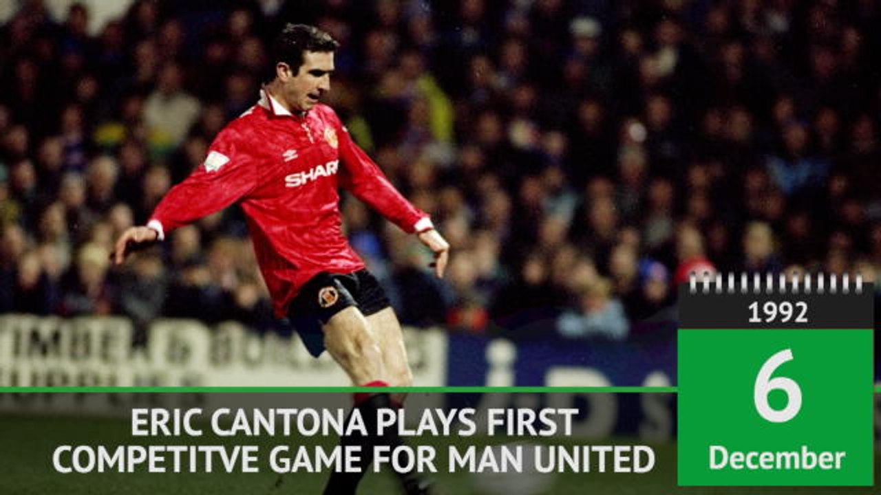 On this day... Eric Cantona makes Manchester United Debut