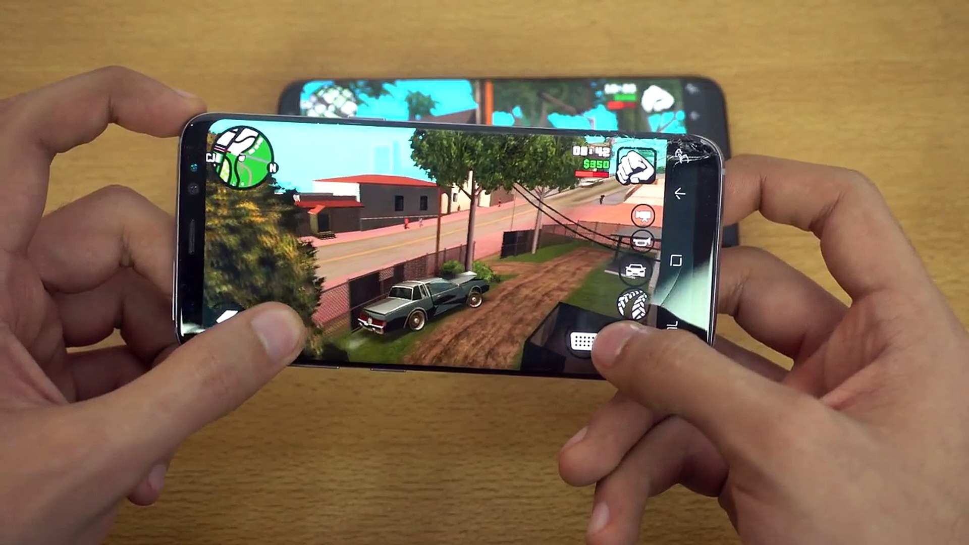 Gameplay Android - GTA San Andreas - Samsung Galaxy J7 2016 Metal