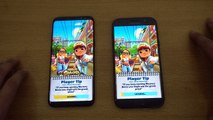 Samsung Galaxy S8 Plus vs Galaxy A7 (2017) - Speed Test! (4K)-TMOOBNTXOUg