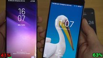 Samsung Galaxy S8 vs OnePlus 3T - Battery Charging Speed Test! (4K)-OUg537DZ2n4