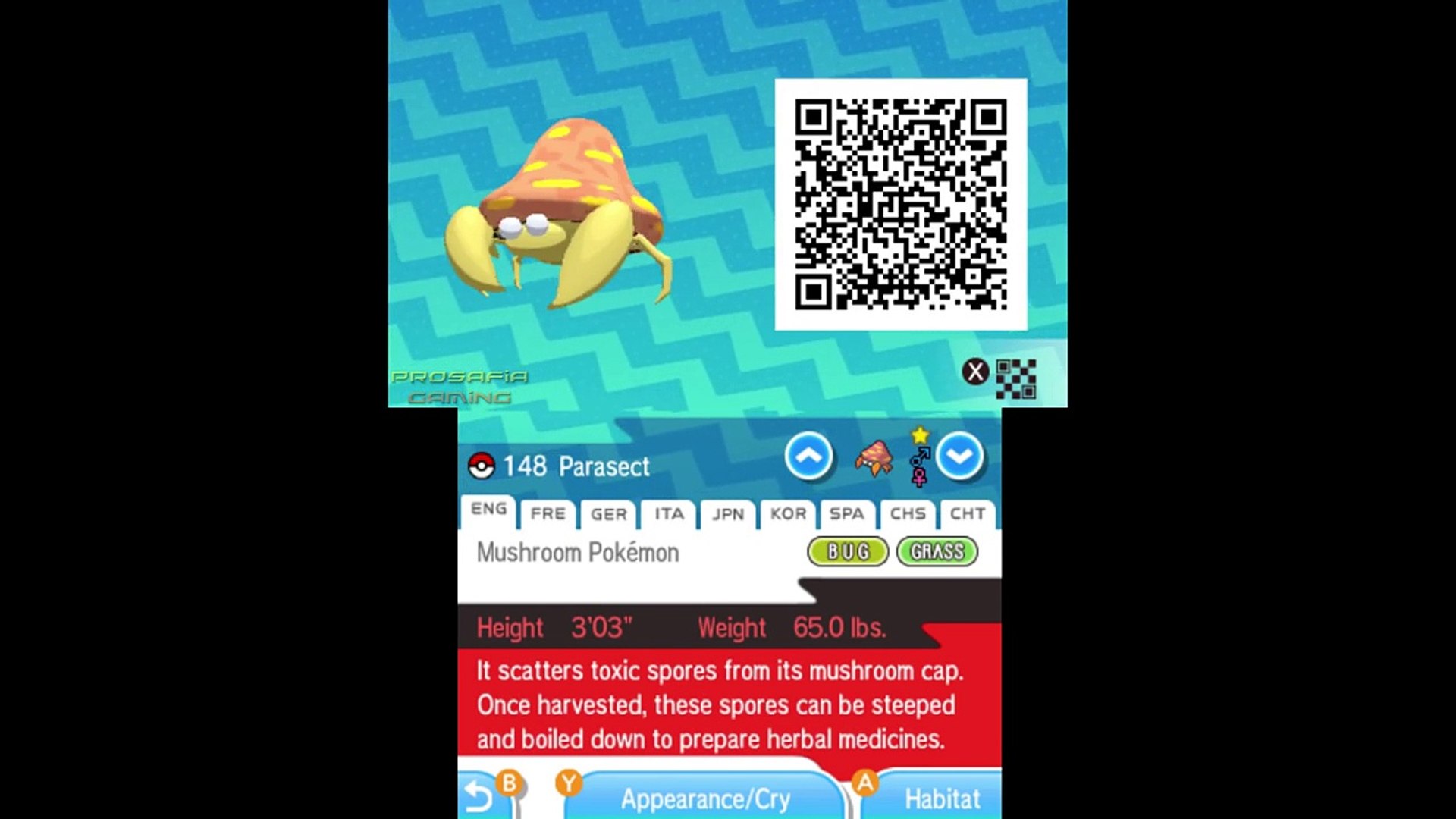 Pokémon Ultra Sun and Ultra Moon - Complete Pokédex (ALL QR Codes &  Shinies) 