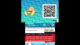Pokémon Sun and Moon Complete Pokédex (ALL QR Codes & Shinies)