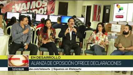 Honduras:Alianza opositora reitera manipulaciones en actas de votación