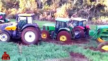 awesome new extreme big tractor stuck in mud fail compilation in the world