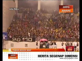 Penyokong gamatkan stadium hoki