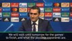 Valverde expecting tough knock-out stage challenge