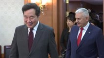 Başbakan Yıldırım, Güney Kore Başbakanı Nak-Yeon ile Baş Başa Görüştü