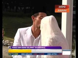 Majlis Pernikahan Farid Kamil dan Diana Danielle