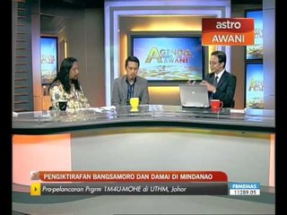Pengiktirafan Bangsamoro - Agenda Awani (Part 3)