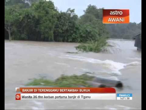 Banjir di Terengganu bertambah buruk