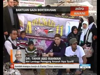 Bantuan misi ke-12 Aqsa Syariff ke Gaza