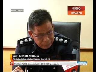 Anggota 2 kumpulan samseng di tahan